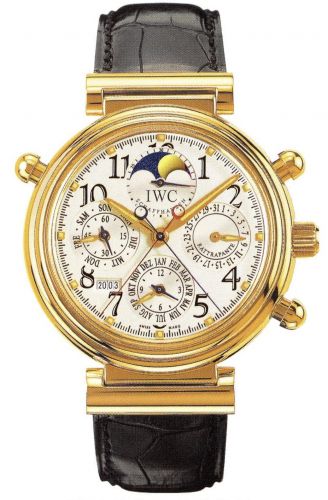 Da Vinci Perpetual Rattrapante Rose Gold / Silver / English