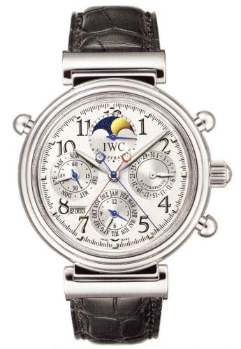 Da Vinci Perpetual Rattrapante Platinum / Silver / Italian