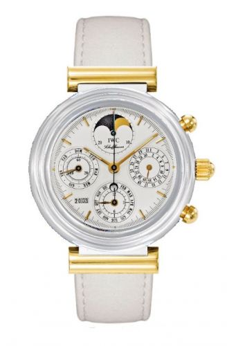 Da Vinci Perpetual White Ceramic / Yellow Gold / White / German