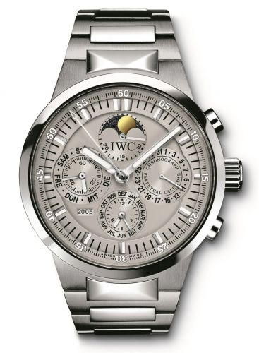 GST Perpetual Calendar Stainless Steel / Grey / German