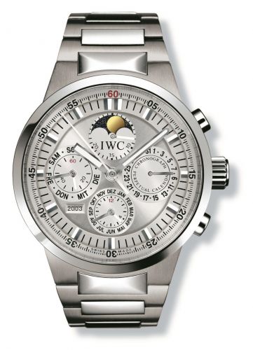 GST Perpetual Calendar Stainless Steel / Silver / German