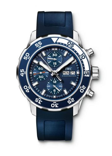 Aquatimer Chronograph Stainless Steel / Blue / Rubber