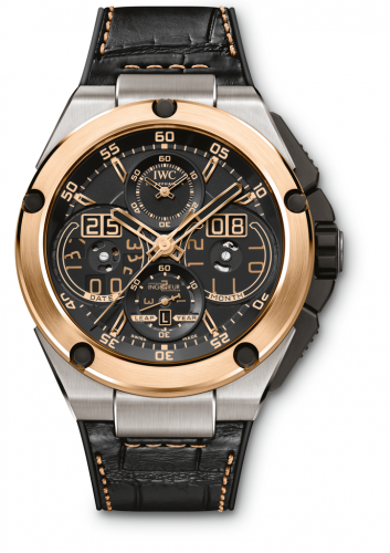 Ingenieur Perpetual Calendar Digital Date-Month Titanium / Red Gold