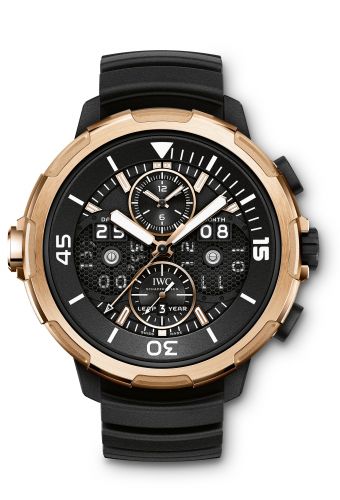 Aquatimer Perpetual Calendar Digital Date-Month Titanium / Red Gold / Black