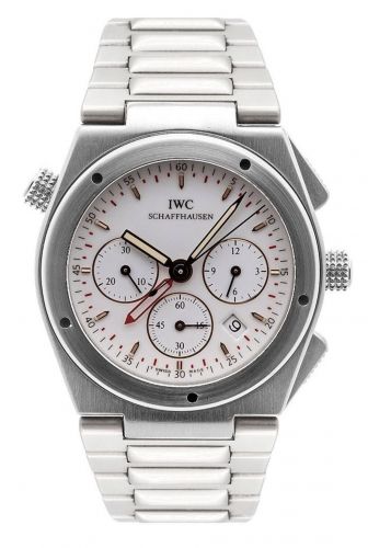 Ingenieur Mecaquartz Chronograph Alarm Stainless Steel / White / Bracelet