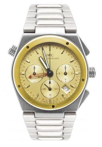 Ingenieur Mecaquartz Chronograph Alarm Stainless Steel / Yellow Gold / Champagne / Bracelet
