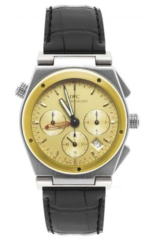 Ingenieur Mecaquartz Chronograph Alarm Stainless Steel / Yellow Gold / Champagne / Strap