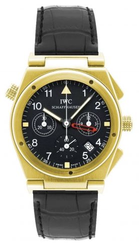 Ingenieur Mecaquartz Chronograph Alarm Yellow Gold / Black / Strap