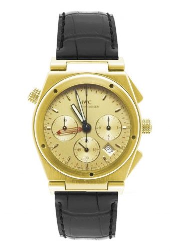 Ingenieur Mecaquartz Chronograph Alarm Yellow Gold / Champagne / Strap
