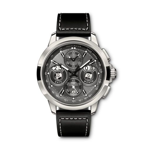 Ingenieur Perpetual Calendar Digital Date-Month Titanium / Slate