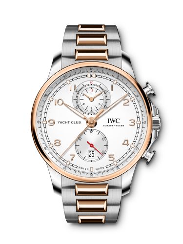 Portugieser Yacht Club Chronograph Stainless Steel / Red Gold / Silver / Bracelet