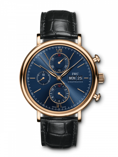 Portofino Chronograph Red Gold / Blue