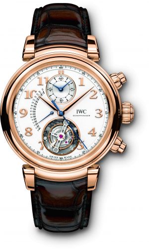Da Vinci Tourbillon Rétrograde Chronograph Red Gold / Silver