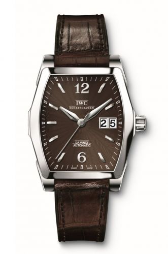 Da Vinci Automatic Midsize Stainless Steel / Chocolate