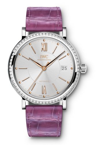 Portofino Automatic 37 Stainless Steel / Diamond / Silver