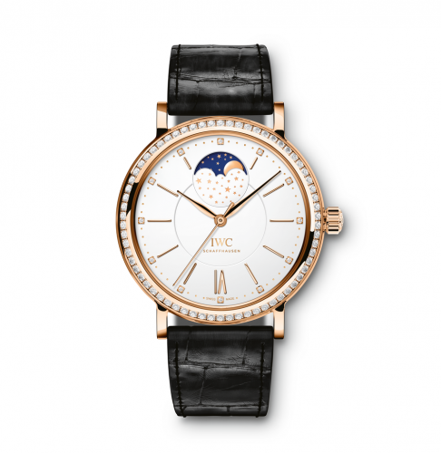Portofino Automatic Moon Phase 37 Red Gold / Diamond / Silver