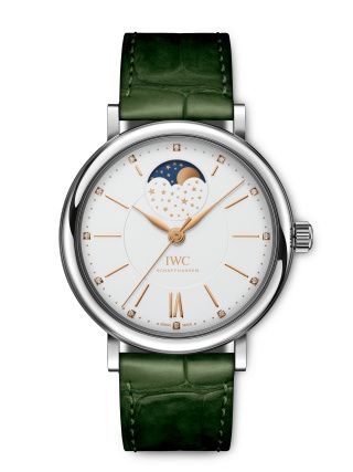 Portofino Automatic Moon Phase 37 Stainless Steel / Silver