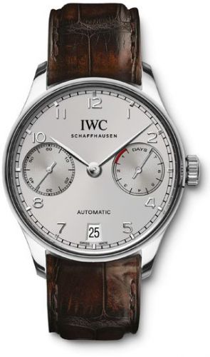 Portugieser Automatic 5007 Stainless Steel / Silver / Gold Numerals