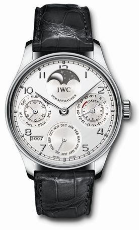 Portuguese Perpetual Calendar 5022 Platinum / Silver