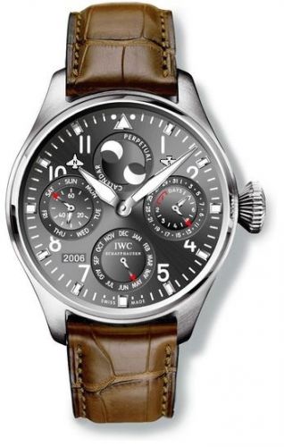 Big Pilot Perpetual Calendar White Gold / Ardoise
