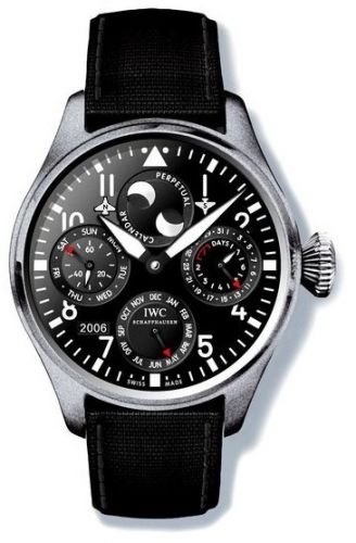 Big Pilot Perpetual Calendar Titanium / Black / Cellini