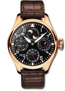 Big Pilot Perpetual Calendar Red Gold / Black / Salto Angel