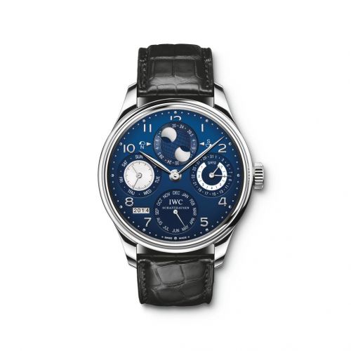 Portugieser Perpetual Calendar 5032 White Gold / Blue
