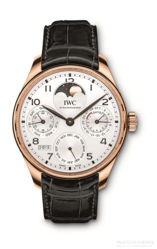 Portugieser Perpetual Calendar Single Moon Red Gold / Taipei
