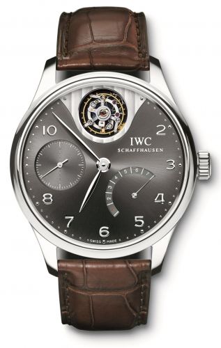 Portuguese Tourbillon Mystere White Gold / Ardoise
