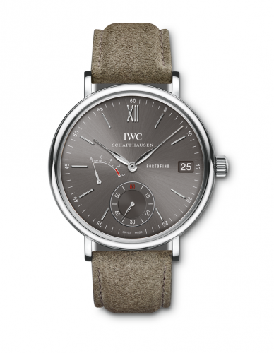 Portofino Hand-Wound Eight Days Stainless Steel / Ardoise