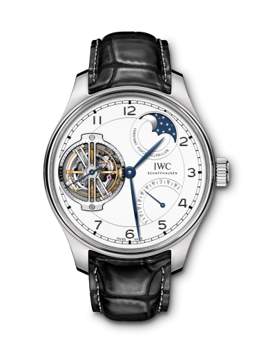 Portugieser Constant-Force Tourbillon Edition “150 Years” Platinum / White