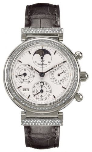 Da Vinci Perpetual White Gold / Diamond / White / English