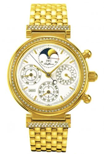 Da Vinci Perpetual Yellow Gold / Diamond / White / Italian / Bracelet
