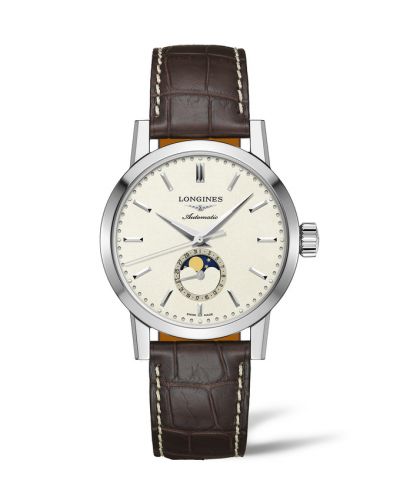 1832 Moonphase 40 Stainless Steel / Beige