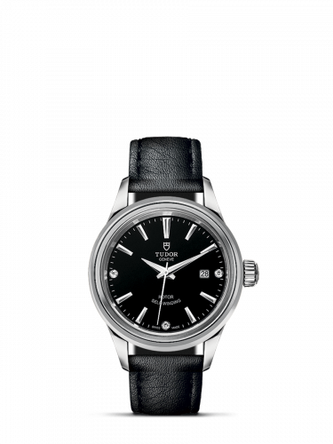 Style 28 Stainless Steel / Black-Diamond / Strap