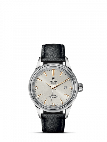 Style 28 Stainless Steel / Silver-Diamond / Strap