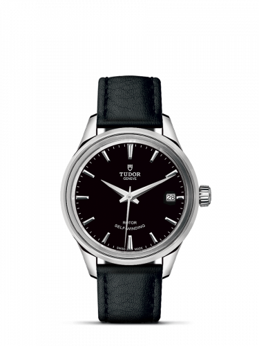 Style 34 Stainless Steel / Black / Strap
