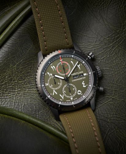 Aviator 8 Chronograph 43 Blacksteel / Middle East Limited Edition