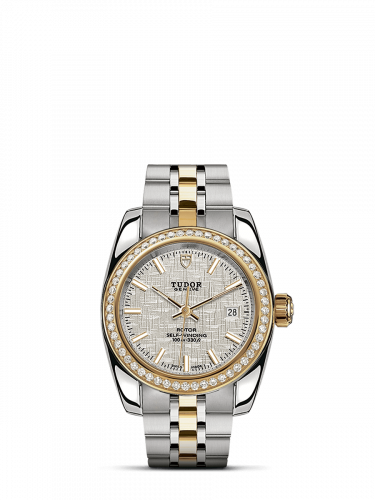Classic 28 Stainless Steel / Yellow Gold / Diamond / Silver / Bracelet