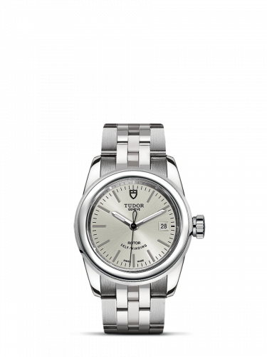 Glamour Date 26 Stainless Steel / Silver / Bracelet