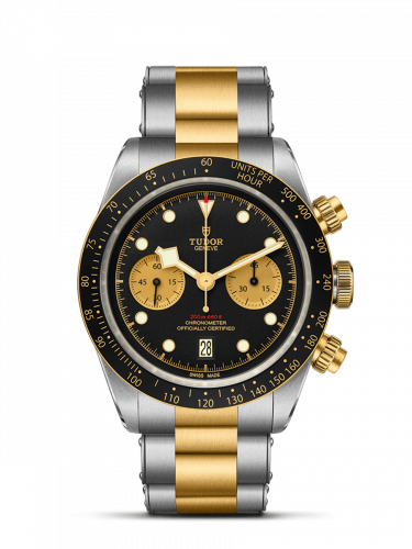 Heritage Black Bay Chronograph S&G / Black / Bracelet