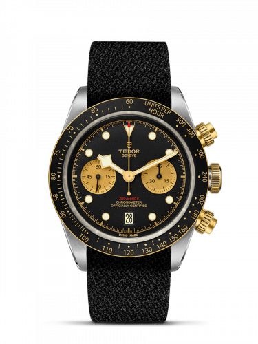 Heritage Black Bay Chronograph S&G / Black  / Textile