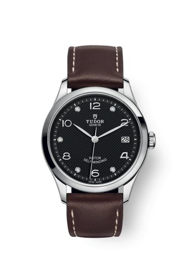 1926 36 Stainless Steel / Black - Diamond / Strap