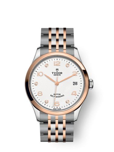 1926 36 Stainless Steel / Rose Gold / White - Diamond