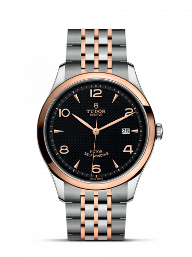 1926 41 Stainless Steel / Rose Gold / Black