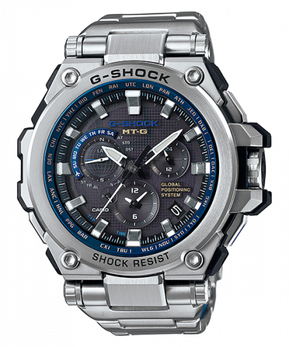G-Shock MT-G G1000 Steel / Black / Blue