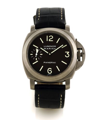 Luminor Marina Titanium Brown