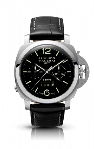 Luminor 1950 Chrono Monopulsante 8 Days GMT Acciaio