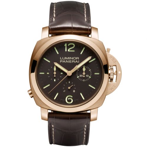 Luminor 1950 Chrono Monopulsante 8 Days Oro Rosa