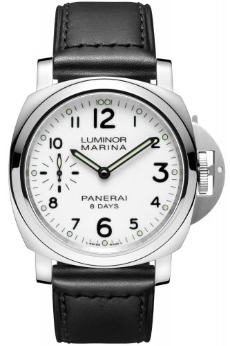 Luminor Marina 44 8 Days Stainless Steel / White